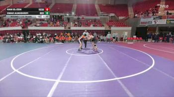 215 lbs Round 1 (16 Team) - Omar Almushrifi, Rockwall vs Hani El-Zein, Cedar Park Vista Ridge