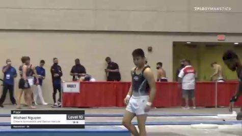 Michael Nguyen - Floor, Chow's Gymnastics and Dance Institute - 2021 USA Gymnastics Development Program National Championships