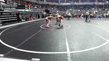 140 lbs Consolation - Matteo Villegas, Kansas Young Guns vs JoAngel Jones, Aztec Grappling Academy