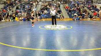 118 lbs Quarterfinal - Rhiana Tolliver, Ringgold Hs vs Ma Kenna Northcraft, Avella Area Hs
