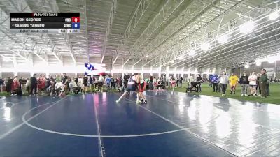 285 lbs Quarterfinal - Mason George, Cougars Wrestling Club vs Samuel Tanner, Green Canyon Wrestling Club