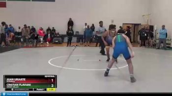 137 lbs Semifinal - Cristian Flaviani, Green Valley vs Juan Uriarte, Durango