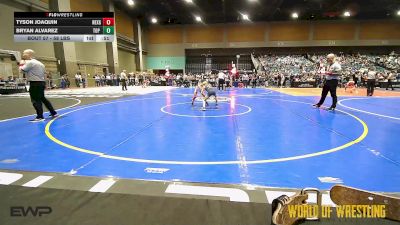 58 lbs Consi Of 8 #1 - Tyson Joaquin, NexGen Regional Training Center vs Bryan Alvarez, Top Rank
