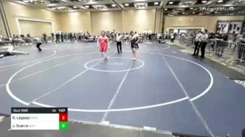 195 lbs Round Of 32 - Reuben Legaspi, Great Oak HS vs Josiah Guerra, Wcw