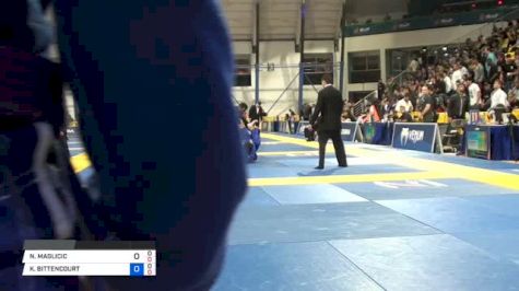 NICHOLAS MAGLICIC vs KAUA BITTENCOURT 2018 World IBJJF Jiu-Jitsu Championship