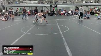 64 lbs Finals (2 Team) - Dallas Donmoyor, 84 Athletes vs Duke Peachey, Xtreme Team