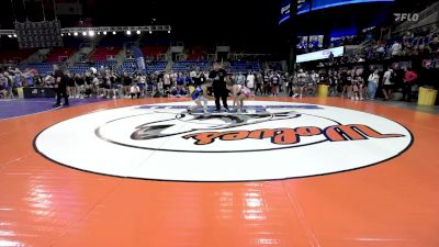 120 lbs Round Of 64 - Milana Borrelli, FL vs Delaney Bisaillon, NY