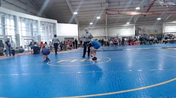 140 lbs Champ. Round 2 - Kaley Murphy, Fowlerville (Girls) vs Diego Tisdale, Findlay High School