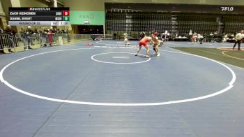133 lbs Round Of 32 - Zach Keinonen, Southern Oregon vs Daniel Evert, Montana-Northern