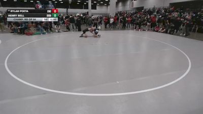 132 lbs Champ. Rd Of 64 - Rylan Poeta, Champaign Wrestling Club vs Henry Bell, South Dakota