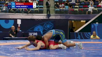 55 kg Qualif. - Keve Kovacs, Hungary vs Lavozier Wadik Marubo, Brazil