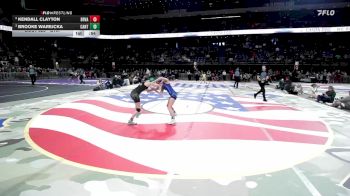 3rd Place Match - Kendall Clayton, Brandon Valley vs Brooke Warejcka, Canton