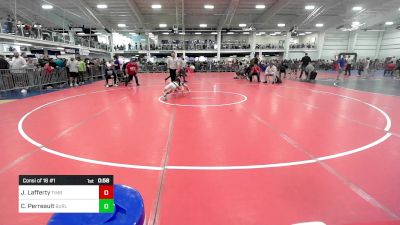 68 lbs Consi Of 16 #1 - Jaxon Lafferty, Timberlane vs Connor Perreault, Burlington