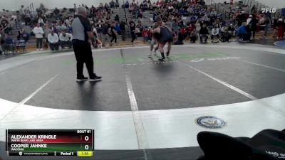 215 lbs Round 2 - Cooper Jahnke, Waconia vs Alexander Kringle, White Bear Lake Area