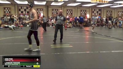 145 lbs Semis & 1st Wrestleback (8 Team) - Landon Mahar, Iron Faith Grappling vs Jon Fox, Town WC