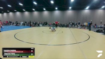 97 lbs Semifinal - Mason Parria, Brother Melchior Wrestling Club vs Tristan Pino, Betterman Elite Wrestling