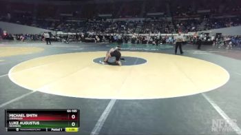 6A-165 lbs Quarterfinal - Michael Smith, Sherwood vs Luke Augustus, Newberg