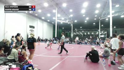 64 lbs Rr Rnd 8 - Kala Stephens, Kraken Black - Girls vs Harper Weaver, Kraken Blue - Girls