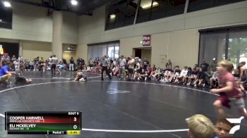 85 lbs Champ Round 1 (16 Team) - Eli McKelvey, Elevate WC vs Cooper Harwell, Ironclad Koncrete Kids