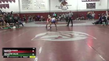 126 lbs Quarterfinal - Benjamin Salas, Durango vs Quentin Posch, Arbor View