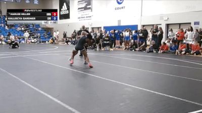 117 lbs Champ. Round 2 - Kalliscya Gardner, Lindsey Wilson vs Harlee Hiller, Iowa