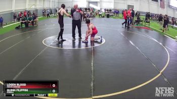 157 lbs Semifinal - Quinn Filippini, Eureka vs Logen Blood, Indian Springs