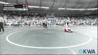 66 lbs Consi Of 8 #1 - Crue Gatzman, Warner Eagles Youth Wrestling vs Silvie Rodanski, Cleveland Takedown