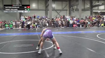 105 lbs Champ. Round 1 - Trinity Williams, Jaguar vs Daytona McMillan, Beloit Wrestling Club