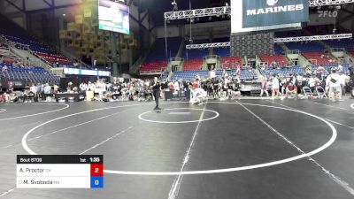 157 lbs Cons 64 #2 - Aiden Proctor, OH vs Mark Svoboda, MN