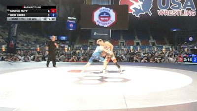 138 lbs Cons. Rd Of 32 - Colton Huff, Illinois vs Reid Yakes, Florida