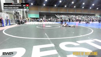 100 lbs Consi Of 8 #1 - Keiraa Sandoval-Santos, Wrestling Club Tacoma Slam vs Mesa-marie Fincher, Eastern Oregon Elite