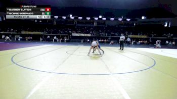 133 lbs Round Of 32 - Matthew Clayton, Springfield Technical CC vs Richard Lomonaco, Delaware