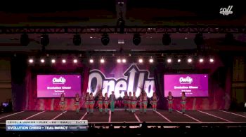 Evolution Cheer - Teal Impact [2026 L4 Junior - Flex - D2 - Small Day 3] 2026 One Up Grand Nationals