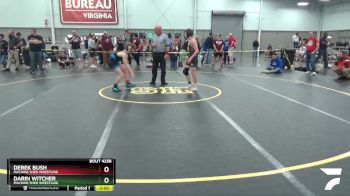 100 lbs Semifinal - Derek Bush, Machine Shed Wrestling vs Darin Witcher, Machine Shed Wrestling