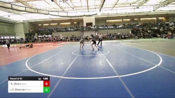 106 lbs Round Of 16 - Owen Sheiman, Fairfield Warde vs Alex Oberc, New Milford