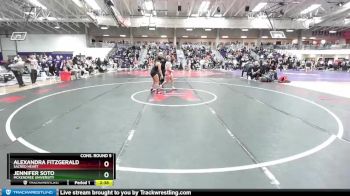 130 lbs Cons. Round 5 - Jennifer Soto, McKendree University vs Alexandra Fitzgerald, Sacred Heart