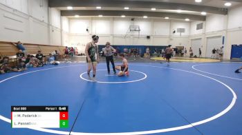 165 lbs Cons. Round 5 - Madden Poderick, SoCal Grappling vs Lucas Pannell, Bay Area Dragons