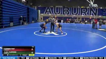 113 lbs Quarterfinal - Camren May, Lambert vs Cleo Clemons, Baker HS