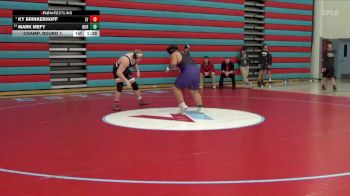 285 lbs Champ. Round 1 - Ky Brinkerhoff, Las Vegas vs Mark Mefy, Durango