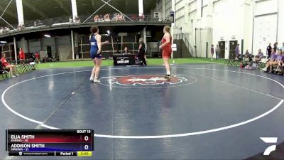 170 lbs Placement Matches (8 Team) - Elia Smith, Kansas vs Addison Smith, Virginia