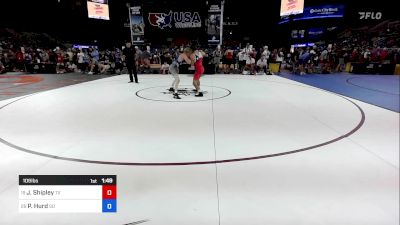 106 lbs Cons 8 #2 - Jackson Shipley, TX vs Pierce Hurd, SD