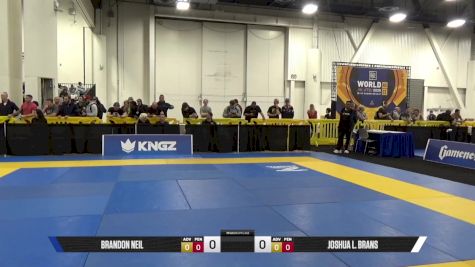 Joshua L. Brans vs Brandon Neilford 2025 World IBJJF Jiu-Jitsu No-Gi Championship