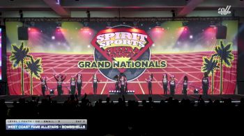 West Coast Fame Allstars - BOMBSHELLS [2026 L1 Youth - D2 - Small - B Day 3] 2026 Spirit Sports Grand Nationals