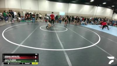 64-65 lbs Round 2 - Jack Flores, Katy Area Wrestling Club vs Josiah Hipolito, Texas Wrestling Academy