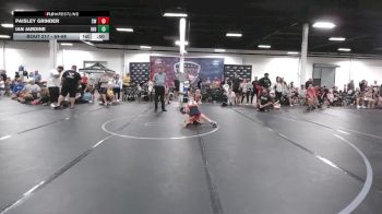 64-68 lbs Quarterfinal - Paisley Grinder, SMWC Wolfpack vs Ian Jardine, Independent