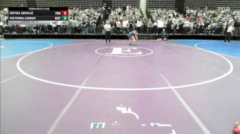 102 lbs Consi Of 4 - Keyra Seville, Prime Mat Club vs Victoria Longo, North Brunswick Township