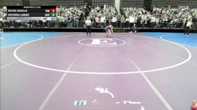 102 lbs Consi Of 4 - Keyra Seville, Prime Mat Club vs Victoria Longo, North Brunswick Township