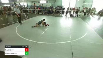 85 lbs Rr Rnd 3 - Samuel Lopez, Grindhouse WC vs William Esquerra, Savage House