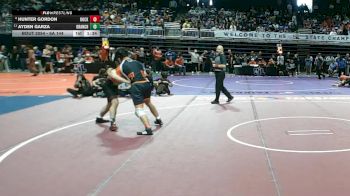 6A 144 lbs Champ. Round 1 - Ayden Garza, Richmond George Ranch vs Hunter Gordon, Rockwall