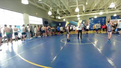 95 lbs Quarterfinal - Owen Covey, Claw vs Aj Dziedzicki, Black Hive Wrestling Club